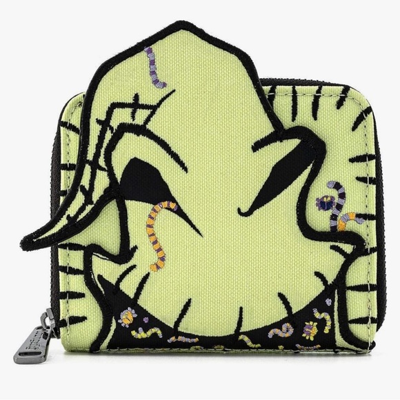 Loungefly Handbags - Loungefly Neon Green Oogie Boogie Wallet